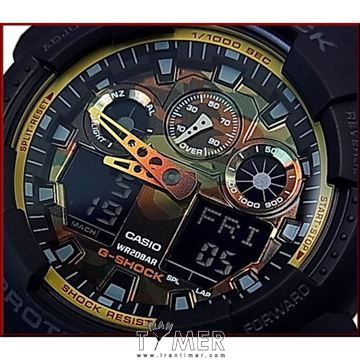 قیمت و خرید ساعت مچی مردانه کاسیو (CASIO) جی شاک مدل GA-100BY-1ADR اسپرت | اورجینال و اصلی