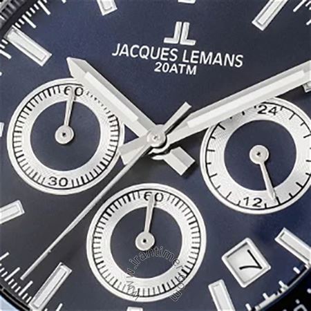 قیمت و خرید ساعت مچی مردانه ژاک لمن(JACQUES LEMANS) مدل 1-1877C اسپرت | اورجینال و اصلی