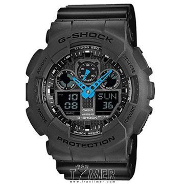 قیمت و خرید ساعت مچی مردانه کاسیو (CASIO) جی شاک مدل GA-100C-8ADR اسپرت | اورجینال و اصلی