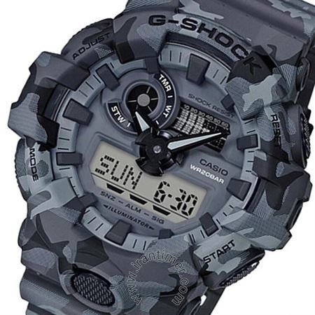 قیمت و خرید ساعت مچی مردانه کاسیو (CASIO) جی شاک مدل GA-700CM-8ADR اسپرت | اورجینال و اصلی