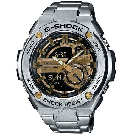 قیمت و خرید ساعت مچی مردانه کاسیو (CASIO) جی شاک مدل GST-210D-9ADR کلاسیک | اورجینال و اصلی