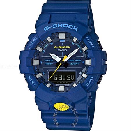 قیمت و خرید ساعت مچی مردانه کاسیو (CASIO) جی شاک مدل GA-800SC-2ADR اسپرت | اورجینال و اصلی
