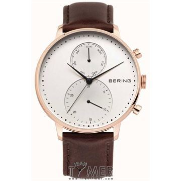 ساعت مچی مردانه کلاسیک بند چرمی، نمایش تاریخ و روز