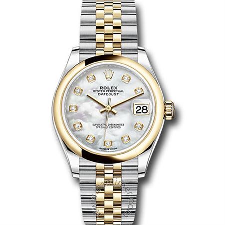 قیمت و خرید ساعت مچی زنانه رولکس(Rolex) مدل 278243 mdj White کلاسیک | اورجینال و اصلی