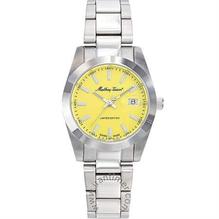 ساعت مچی زنانه کلاسیک تمام استیل، نمایش تاریخ، تولید محدود