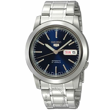 قیمت و خرید ساعت مچی سیکو SEIKO مدل SNKE51K1 | مردانه کلاسیک تمام استیل،  نمایش تاریخ و روز، اتوماتیک، 21 عدد سنگ قیمتی داخل موتور