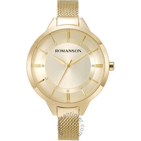 قیمت و خرید ساعت مچی زنانه رومانسون(ROMANSON) مدل RM8A28LLGGA81G-G کلاسیک | اورجینال و اصلی