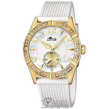 ساعت مچی زنانه اسپرت فشن بند پلاستیکی، نگین دار