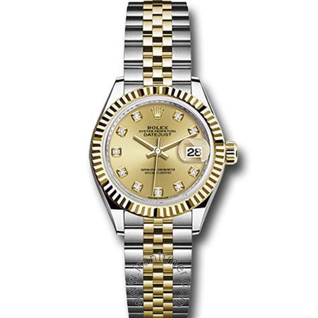 قیمت و خرید ساعت مچی زنانه رولکس(Rolex) مدل 279173 chdj Gold کلاسیک | اورجینال و اصلی