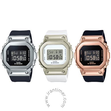 قیمت و خرید ساعت مچی زنانه کاسیو (CASIO) جی شاک مدل GM-S5600PG-4DR اسپرت | اورجینال و اصلی