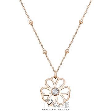 ساعت مچی گردنبند زنانه کلاسیک فشن تمام استیل، نگین سواروسکی