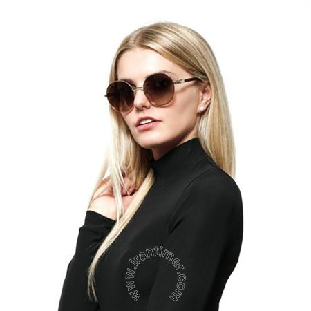 قیمت و خرید عینک آفتابی زنانه کلاسیک (SWAROVSKI) مدل SK S 0260 30G 55 | اورجینال و اصلی