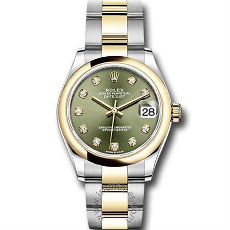 قیمت و خرید ساعت مچی زنانه رولکس(Rolex) مدل 278243 ogdo Green کلاسیک | اورجینال و اصلی