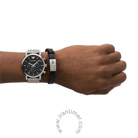 قیمت و خرید ساعت مچی مردانه امپریو آرمانی(EMPORIO ARMANI) مدل AR80062SET کلاسیک | اورجینال و اصلی