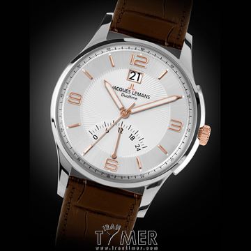 قیمت و خرید ساعت مچی مردانه ژاک لمن(JACQUES LEMANS) مدل 1-1640C کلاسیک | اورجینال و اصلی