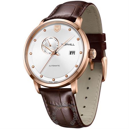 ساعت مچی مردانه کلاسیک بند چرم طبیعی