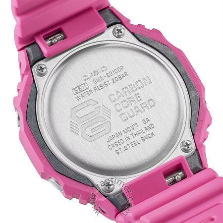 قیمت و خرید ساعت مچی زنانه کاسیو (CASIO) جی شاک مدل GMA-S2100P-4ADR اسپرت | اورجینال و اصلی