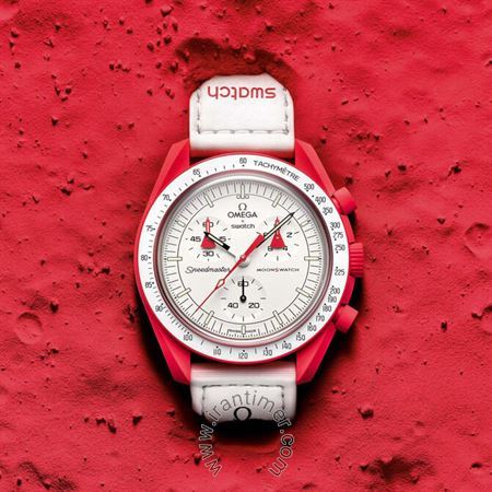 قیمت و خرید ساعت مچی مردانه زنانه سواچ(SWATCH) مدل MISSION TO MARS SO33R100 اسپرت | اورجینال و اصلی