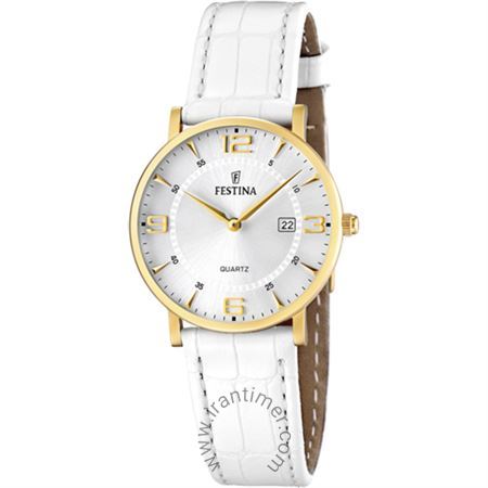 ساعت مچی زنانه کلاسیک بند چرمی، نمایش تاریخ