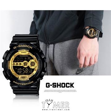 قیمت و خرید ساعت مچی مردانه کاسیو (CASIO) جی شاک مدل GD-100GB-1DR اسپرت | اورجینال و اصلی