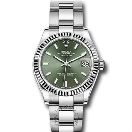 قیمت و خرید ساعت مچی زنانه رولکس(Rolex) مدل 278274 mgio Green کلاسیک | اورجینال و اصلی