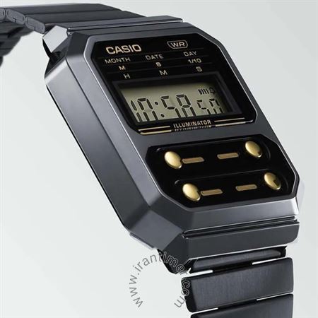 قیمت و خرید ساعت مچی مردانه زنانه کاسیو (CASIO) جنرال مدل A100WEGG-1A2DF کلاسیک | اورجینال و اصلی