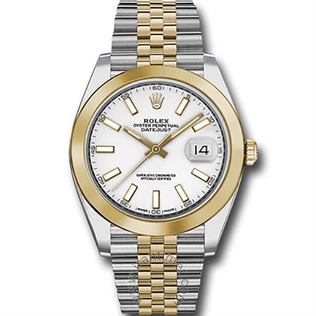 قیمت و خرید ساعت مچی مردانه رولکس(Rolex) مدل 126303 wij White کلاسیک | اورجینال و اصلی