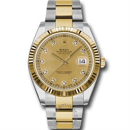 قیمت و خرید ساعت مچی مردانه رولکس(Rolex) مدل 126333 chdo Gold کلاسیک | اورجینال و اصلی