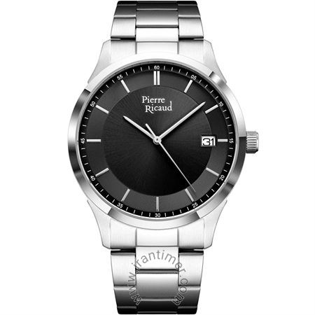 ساعت مچی مردانه کلاسیک تمام استیل، موتور Seiko Epson VX62