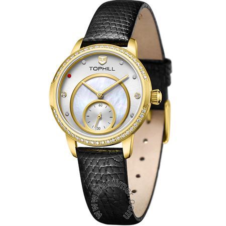 ساعت مچی زنانه فشن بند چرم طبیعی