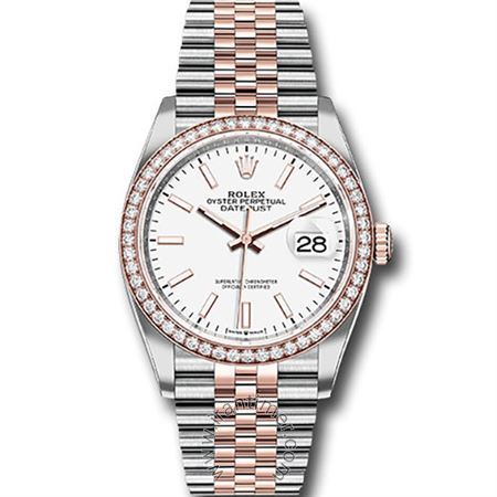 قیمت و خرید ساعت مچی مردانه رولکس(Rolex) مدل 126281RBR WIJ WHITE فشن | اورجینال و اصلی