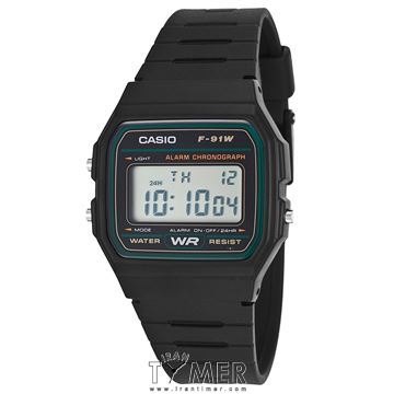 قیمت و خرید ساعت مچی مردانه زنانه کاسیو (CASIO) جنرال مدل F-91W-3DG اسپرت | اورجینال و اصلی