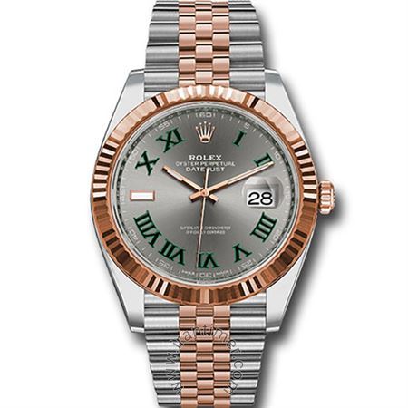 قیمت و خرید ساعت مچی مردانه رولکس(Rolex) مدل 126331 slgrj Gray کلاسیک | اورجینال و اصلی