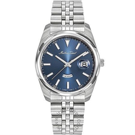 ساعت مچی زنانه کلاسیک تمام استیل، ست، موتور Ronda 517 Day-date