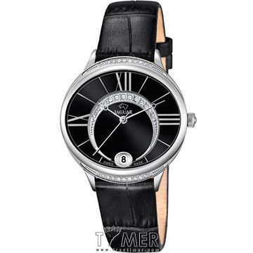 ساعت مچی زنانه کلاسیک فشن بند چرم طبیعی، نمایش تاریخ، نگین دار