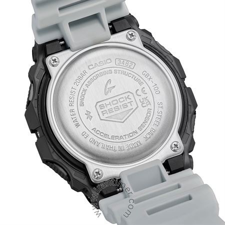 قیمت و خرید ساعت مچی مردانه کاسیو (CASIO) جی شاک مدل GBX-100TT-8DR اسپرت | اورجینال و اصلی