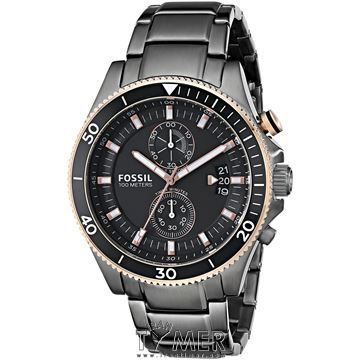 ساعت مچی مردانه کلاسیک تمام استیل، نمایش تاریخ، کرنوگراف