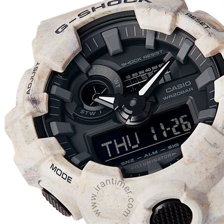 قیمت و خرید ساعت مچی مردانه کاسیو (CASIO) جی شاک مدل GA-700WM-5ADR اسپرت | اورجینال و اصلی