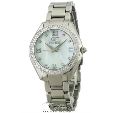 ساعت مچی زنانه کلاسیک تمام استیل، نگین دار 