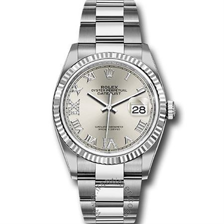 قیمت و خرید ساعت مچی مردانه رولکس(Rolex) مدل 126234 SDR69O SILVER کلاسیک | اورجینال و اصلی