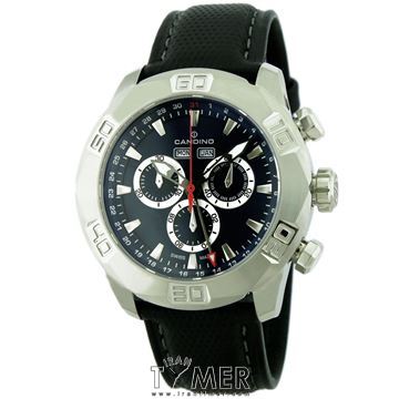 ساعت مچی مردانه اسپرت بند چرمی، نمایش روز و تاریخ، کرنوگراف