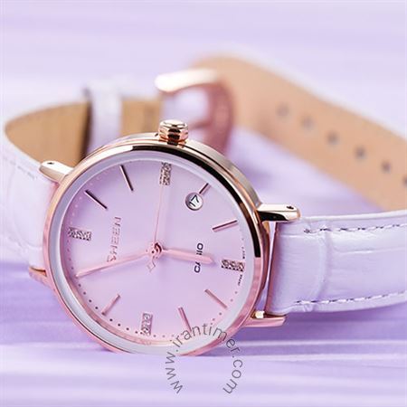 قیمت و خرید ساعت مچی زنانه کاسیو (CASIO) شین مدل SHE-4048PGL-6AUDR کلاسیک | اورجینال و اصلی