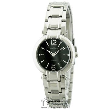 ساعت مچی زنانه کلاسیک تمام استیل، نگین دار