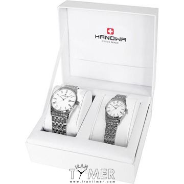 قیمت و خرید ساعت مچی مردانه زنانه هانوا(HANOWA) مدل 16-8066.04.001SET کلاسیک | اورجینال و اصلی