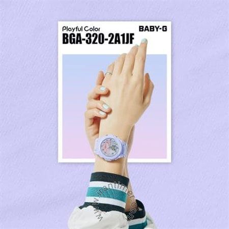 قیمت و خرید ساعت مچی کاسیو (CASIO) مدل BGA-320-2A1DR اسپرت | اورجینال و اصلی