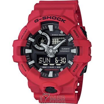 قیمت و خرید ساعت مچی مردانه کاسیو (CASIO) جی شاک مدل GA-700-4ADR اسپرت | اورجینال و اصلی
