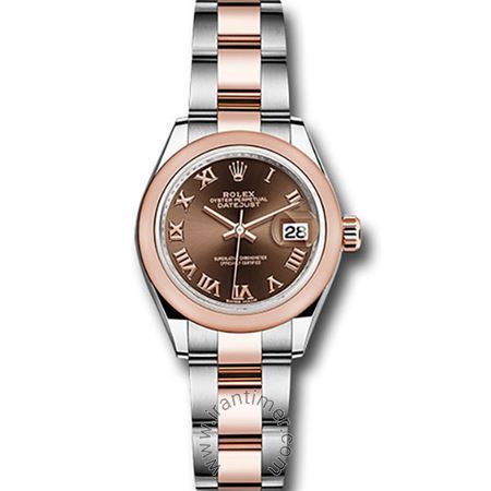 قیمت و خرید ساعت مچی زنانه رولکس(Rolex) مدل 279161 choro Brown کلاسیک | اورجینال و اصلی