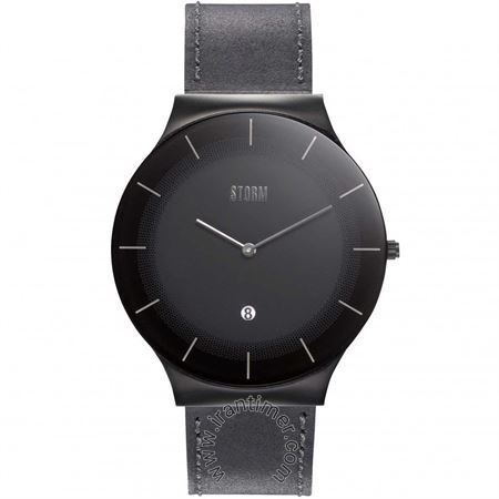 ساعت مچی مردانه کلاسیک بند چرمی، نمایش تاریخ