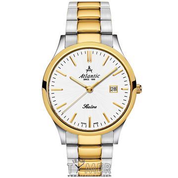 ساعت مچی مردانه کلاسیک تمام استیل، نمایش تاریخ، رنگ PVD