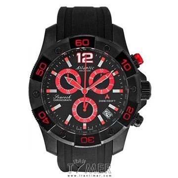 ساعت مچی مردانه اسپرت بند پلاستیکی، کرونوگراف، سرعت سنج، نمایش تاریخ